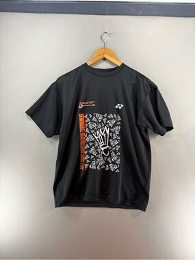 Yonex Houston Badminton Tournament 2011 Open Size Medium Black Logo